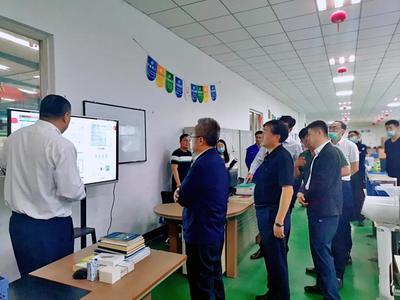 熱烈歡迎長春市周賀副市長一行蒞臨合心集團指導長春軟件開發工作